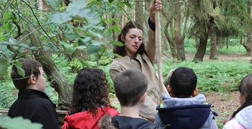 School education bushcraft archaeology days